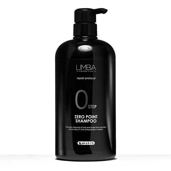 Step 0: zero point shampoo 1L